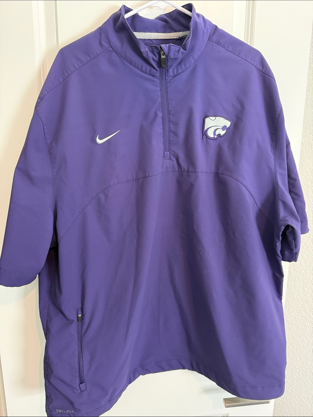 Nike Purple Kansas State Wildcats Quarter-Zip Pullover